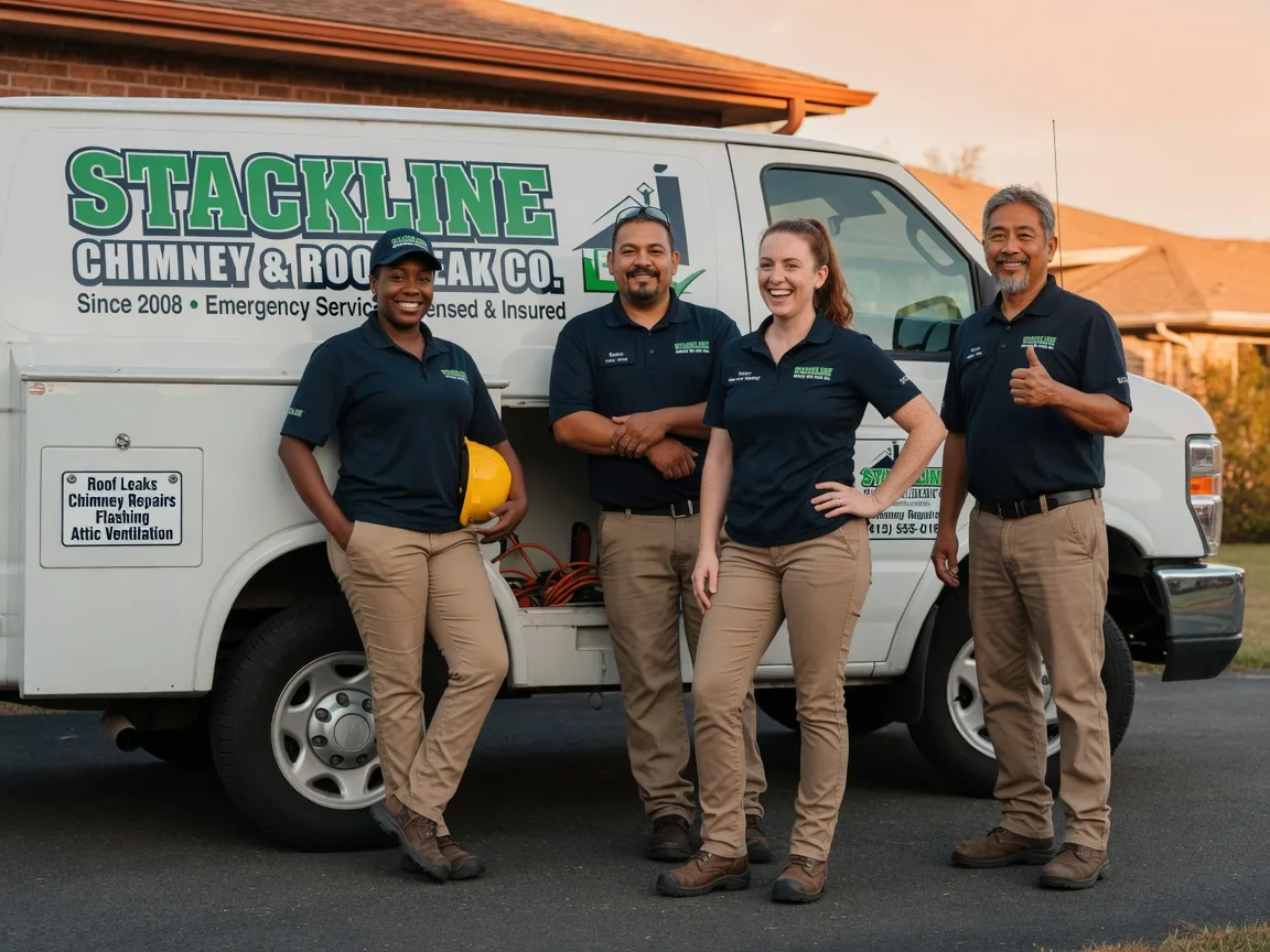 Chimney flashing repair company in Orangevale, CA